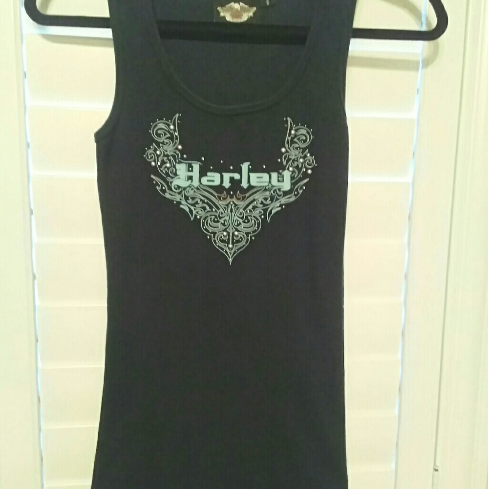EUC small Harley Davidson tank